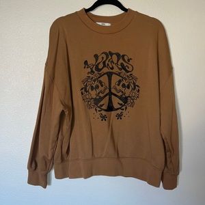 VANS Survive Slouchy Womens Oversized Crewneck Sweatshirt